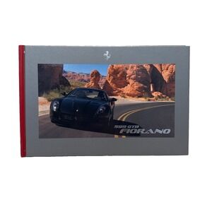 Ferrari 599 GTB Fiorano 80 Page Hardcover Sales Brochure 2006 English Italian